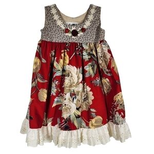 LISA MARU HONOLULU FLORAL DRESS